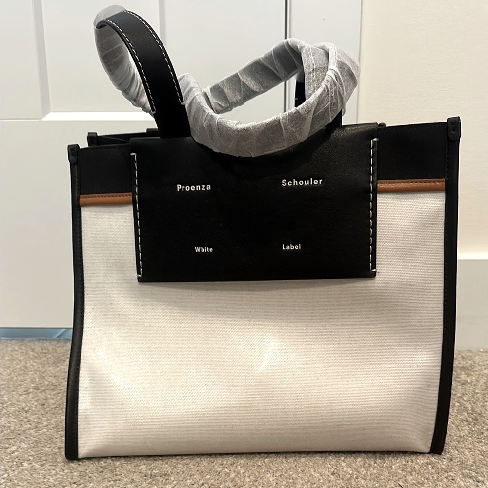 Proenza Schouler Black and White Tote Bag
